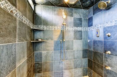 Traditional Tiled Shower